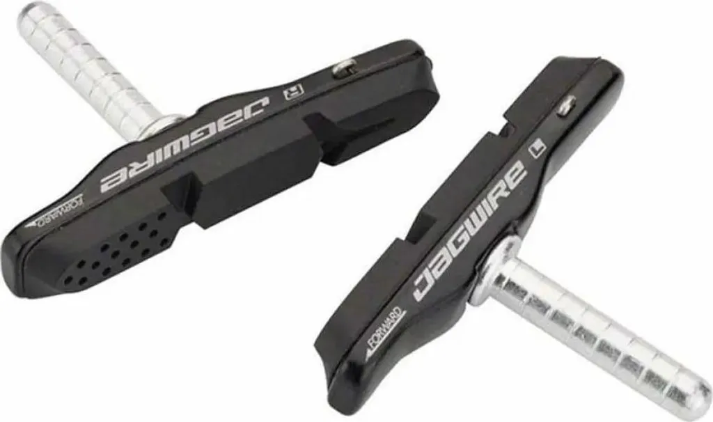 Stop aux Bruits de Frein : Patins Jagwire Switchback Tri-Zone Canti - 2