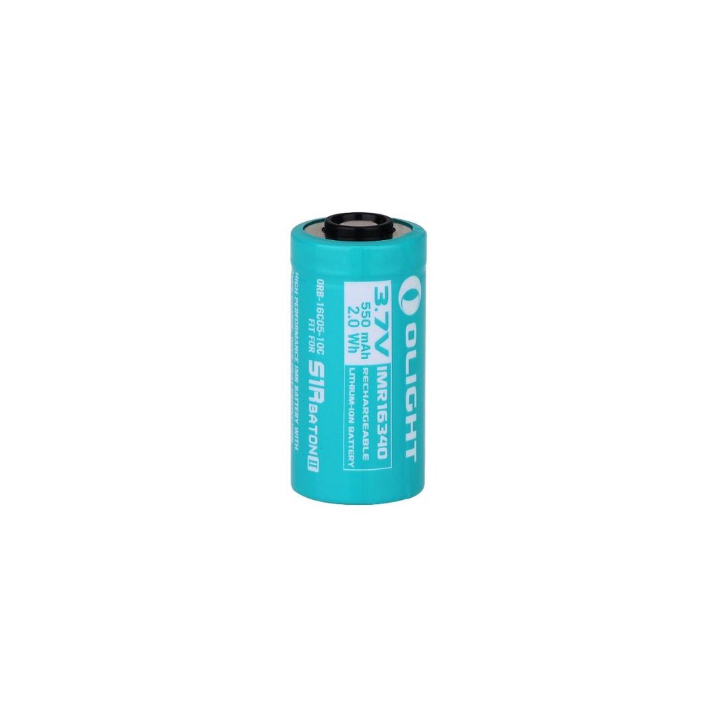 Olight IMR-16340, Akku, Olight, Olight S1R Baton II, 550 mAh, 1 Stück(e)