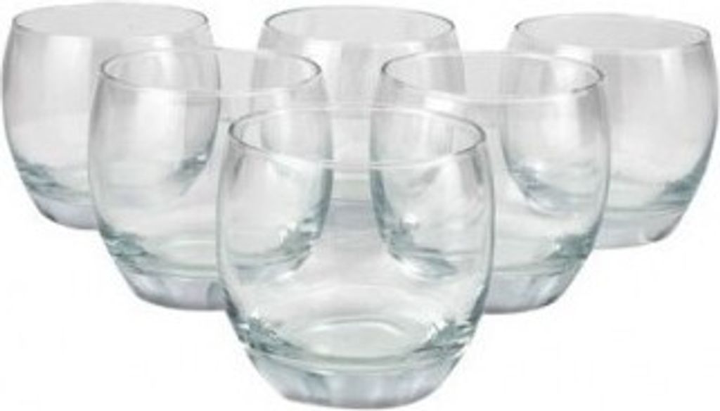 Pasabahce Whiskyglas 41010 Barrel Whiskyglas 340cc Trinkgläser 6er-Set