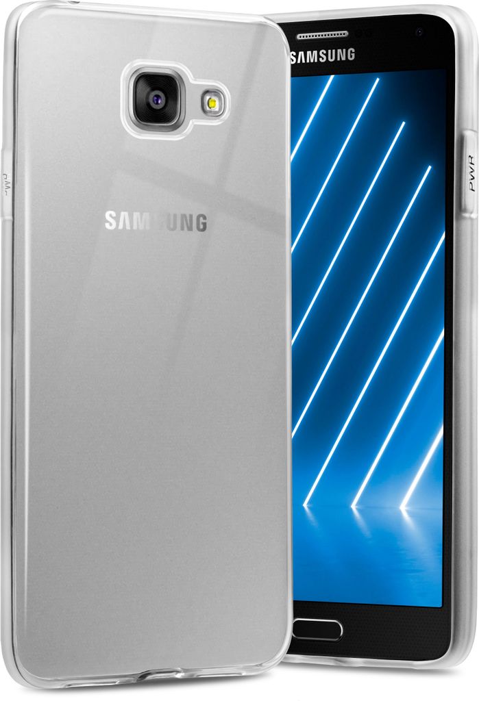 FROSTED-Case für Samsung Galaxy A7 (2016), Farbe:Crystal-Clear