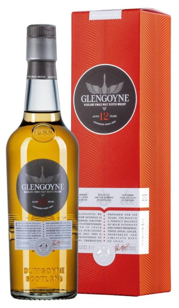 Glengoyne single malt whisky 12 let sladký tropický nádech Obrázek produktu 