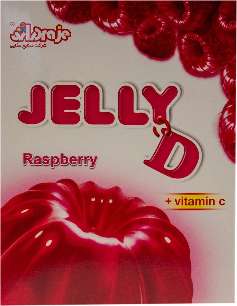 Jelly-D Wackelpudding Raspberry 100g