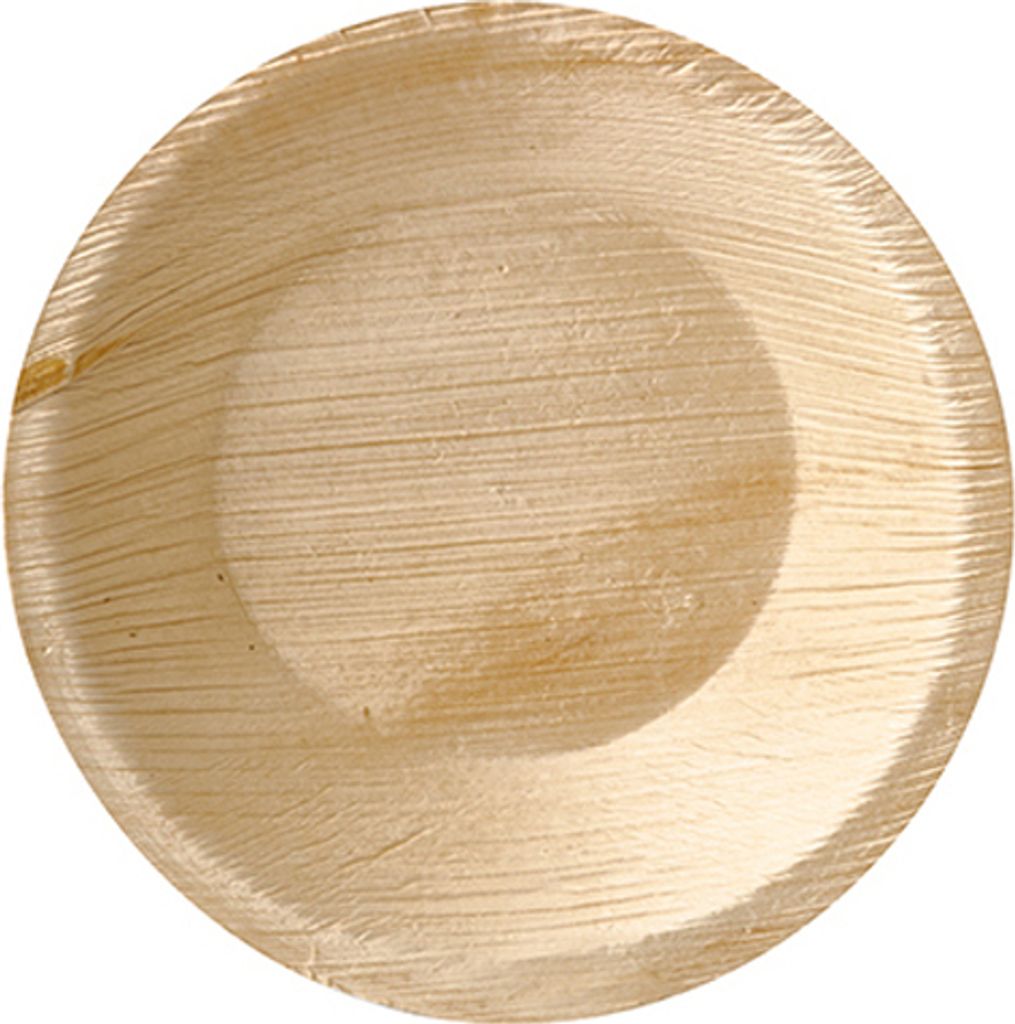 PAPSTAR Schale pure 85508 10cmx2,8cm rund Holz 25 St./Pack.
