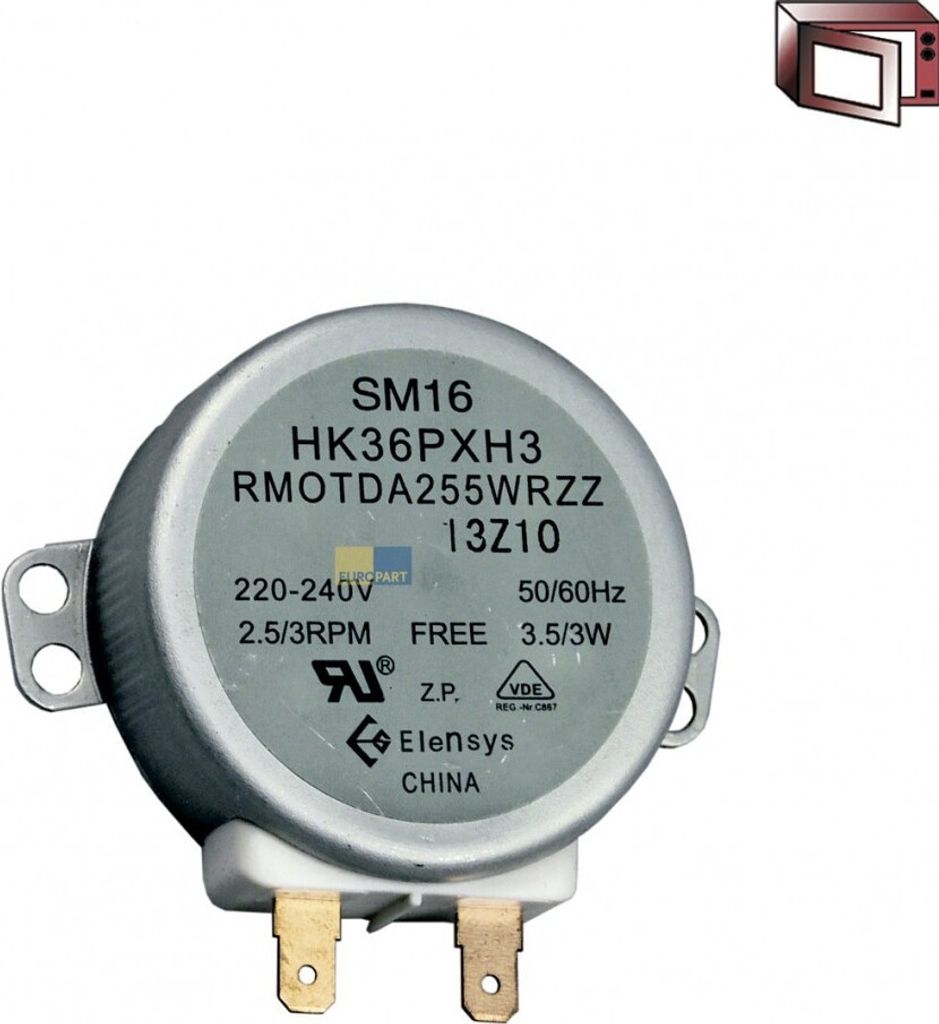 Sharp Drehtellermotor 3W SHARP RMOTDA255WRZZ für Mikrowelle