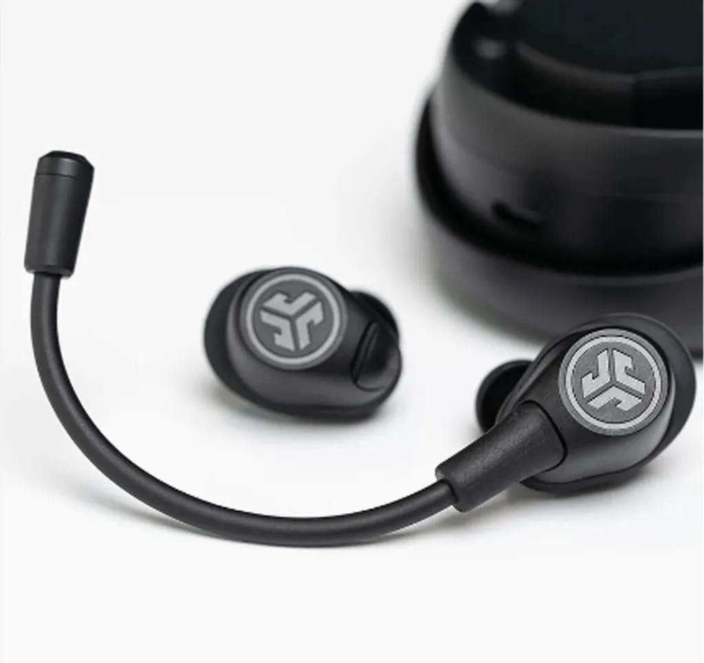 Auricolari Jlab Work Buds Neri con Microfono Boom per Smart Working - 3