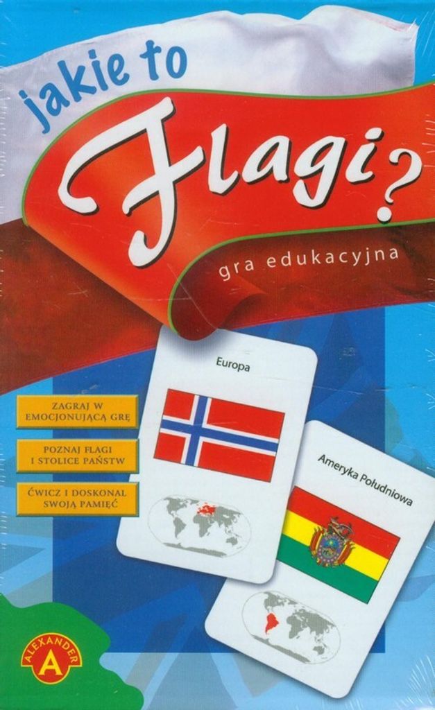 Alexander Jakie to flagi mini, Kartenspiel, Lernen, 7 Produktbild 