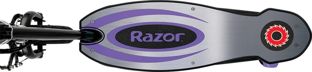 Trottinette Razor E100 Power Core ALU Violette : Stable et sans Chaîne - 5