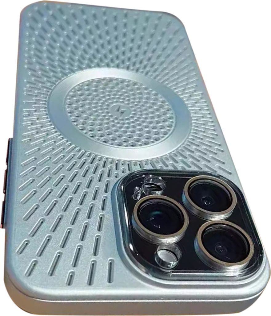Sommerkühlende Handyhülle für iPhone 14/15 Pro/Pro Max Magnetring Kameraobjektivfolie Schnelle Wärmeableitung Handyschutzhülle Handyzubehör