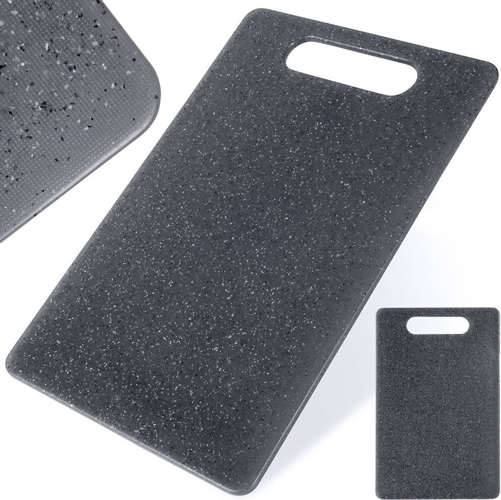 Orion Schneidebrett Granitoptik Küchenbrett Kunststoff 30 x 20 cm