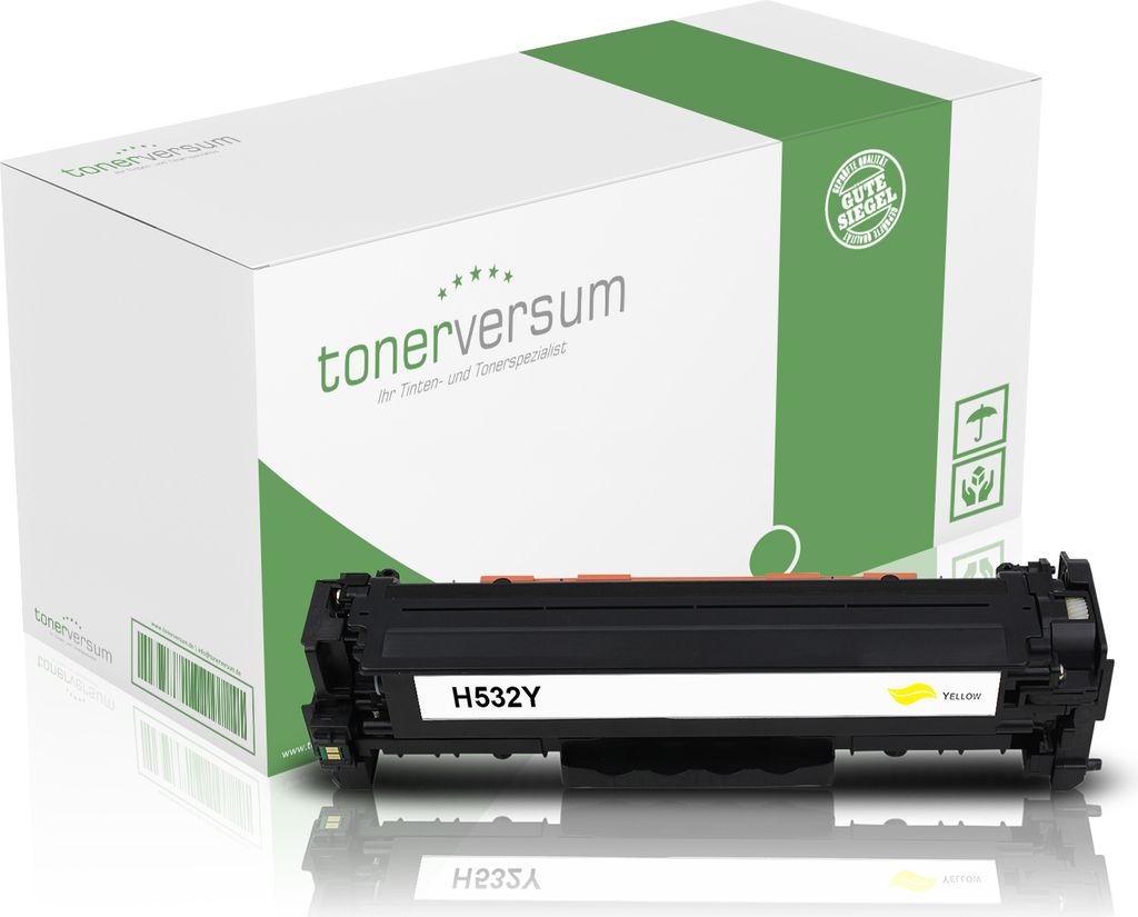Alternativ zu HP CC532A / 304A Toner Yellow