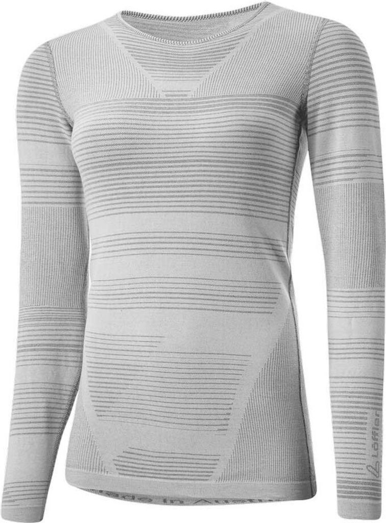 Loeffler Transtex Retrx Langarm-baselayer Grau 38 Frau Grau 38