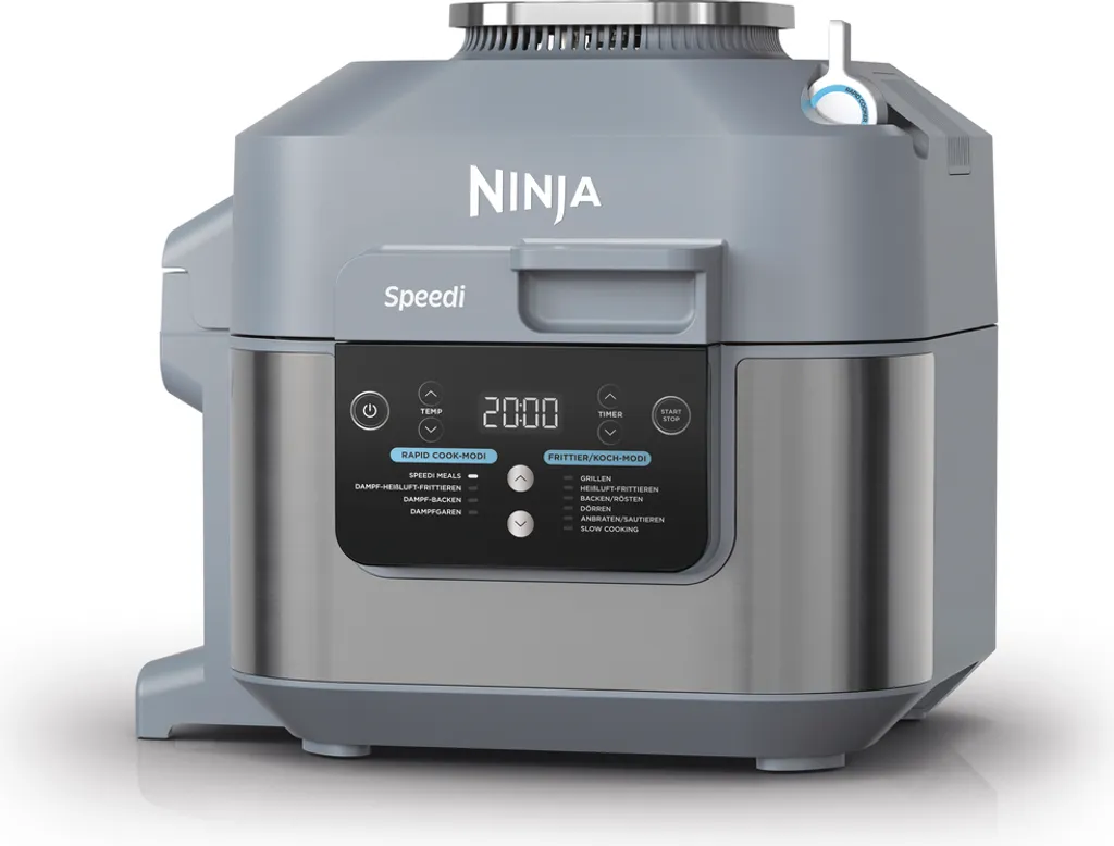 Friteuse Ninja sans Odeur avec Cuisson Vapeur pour Repas Rapides