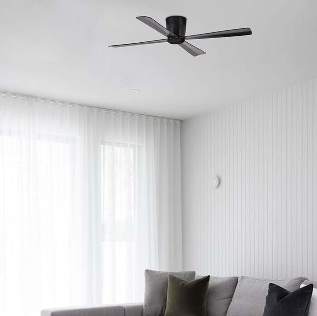Deckenventilator KOMET 122cm 4 Flügel ohne Licht mit leisem Gleichstrommotor und Fernbedienung
