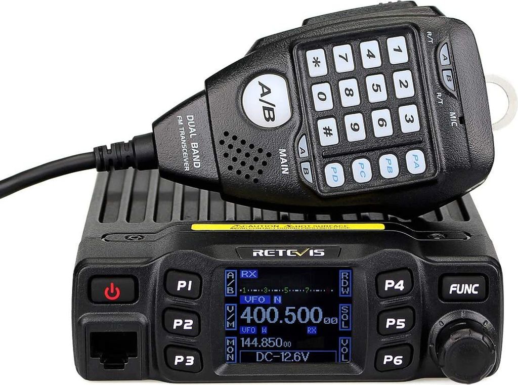 Retevis RT95 Mini Mobilgerät Dualband 200 Kanäle 25W/15W/5W Produktbild 1
