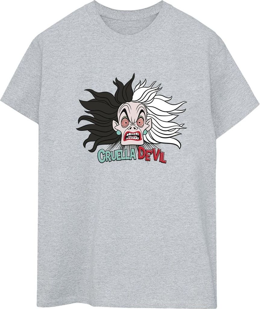 Disney - "101 Dalmatians Crazy Mum" T-Shirt für Damen BI47124 (3XL) (Grau)