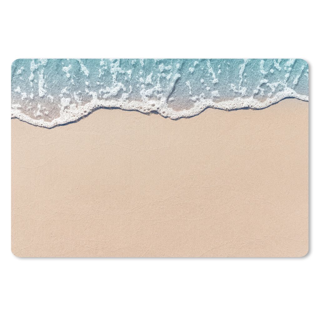 MuchoWow Mauspad Mousepad Strand - Meer - Sand 27x18 cm - Mousepads - Maus Mat - Pad - Mausunterlage - Büroartikel - Desk Matten
