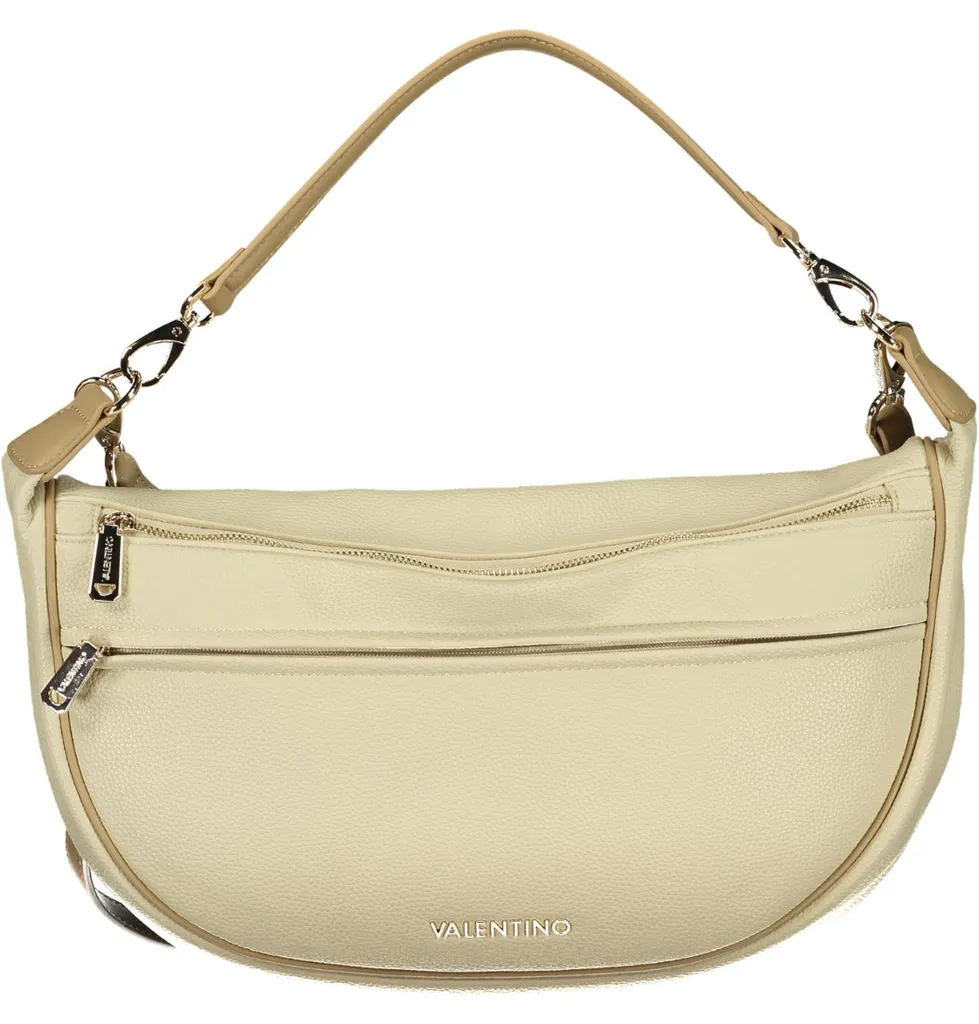 Sac cabas beige pour femme en matières recyclées et sangles réglables