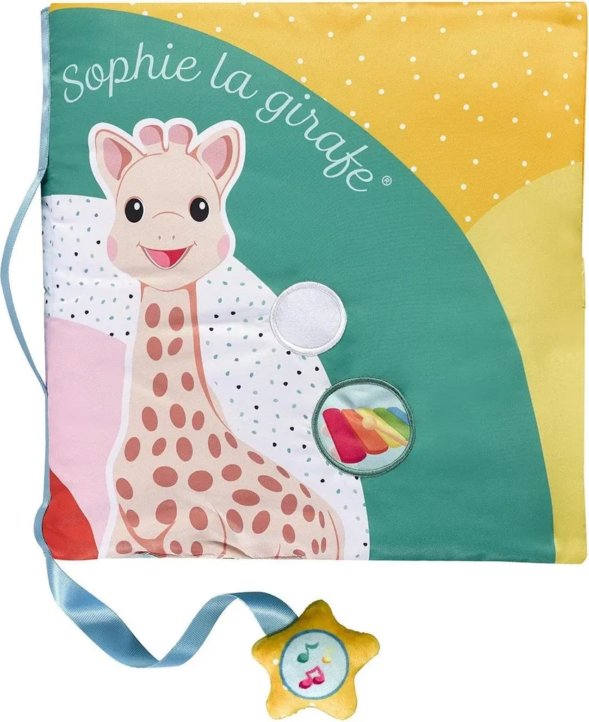 Livre Éveil Sophie la Girafe 8 Pages Facile à Manipuler pour Bébé