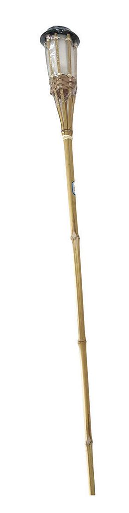Solarlaterne 120cm Bambus/PH, natur/schwarz Produktbild 