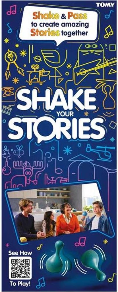 Gioco educativo Tomy Shake Your Stories - gioco di famiglia Immagine del prodotto 