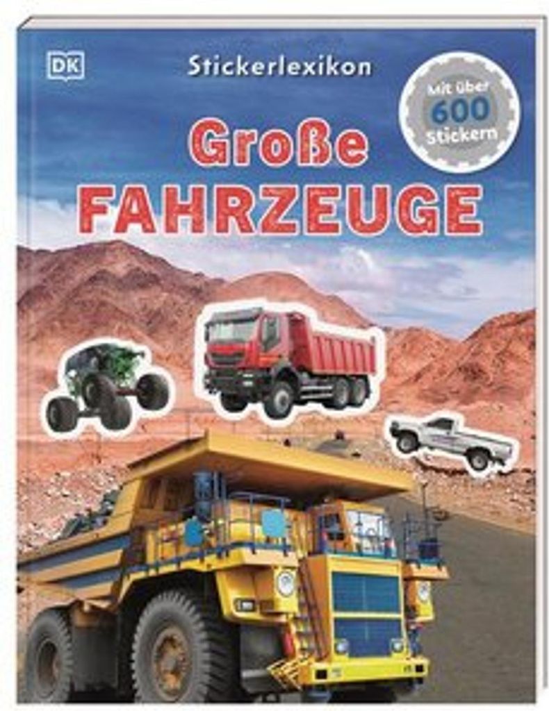 Sticker-Lexikon. Große Fahrzeuge