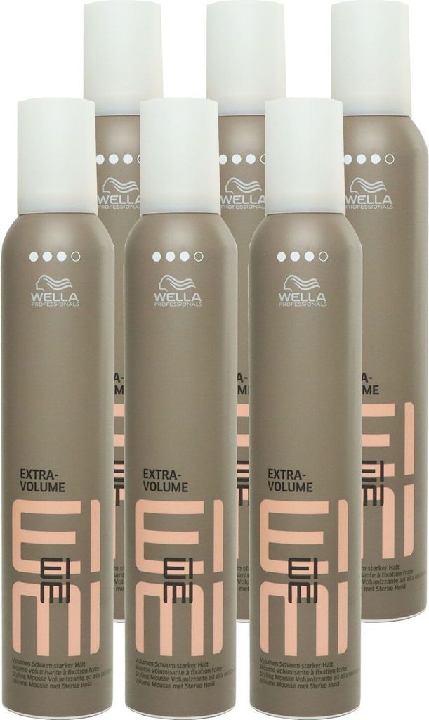 Wella Eimi Extra Volume 6 x 300 ml Volumenschaum Set Produktbild 