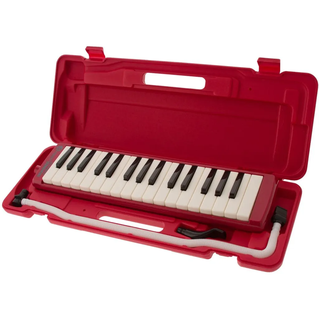Melodica 32 Touches Hohner Student Rouge pour Éveil Musical Enfant