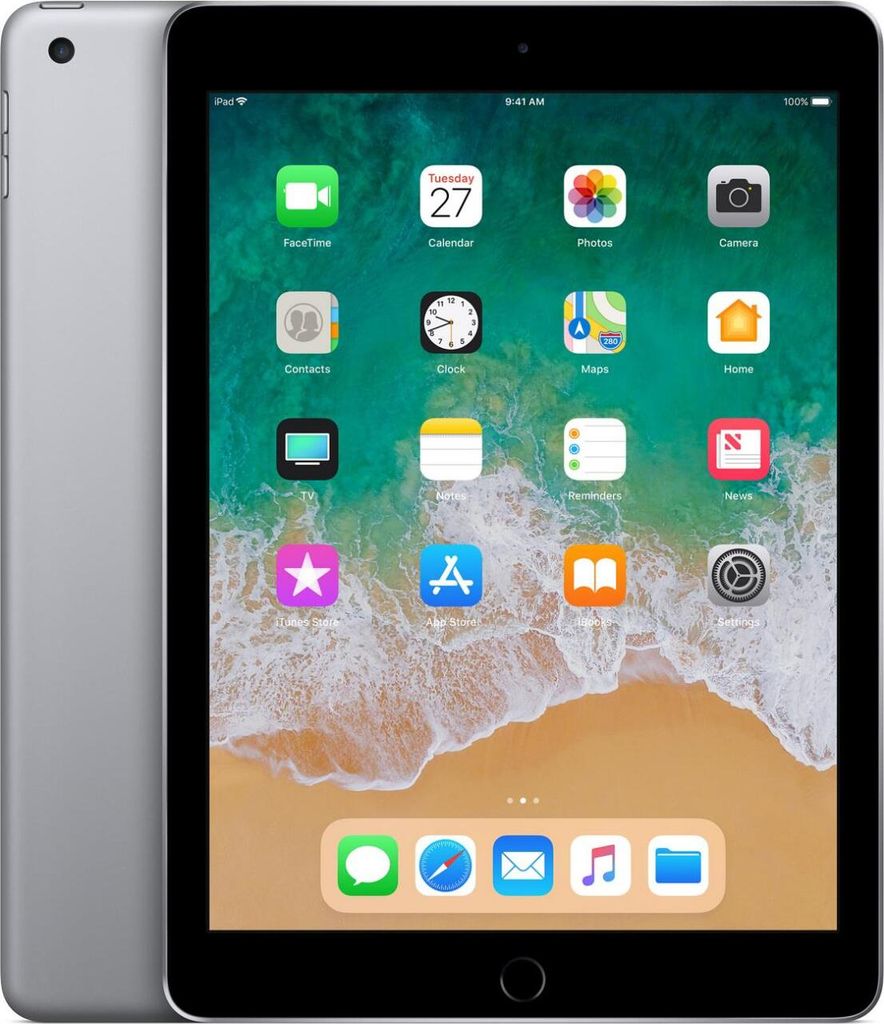 Apple iPad (6. generacji) Wi-Fi 128 GB, kolor Space Gray, Zdjęcie produktu 