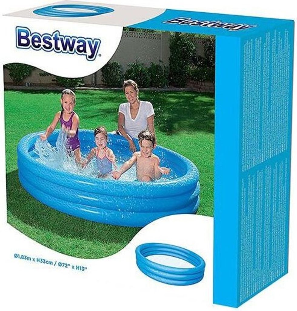 Bestway® Planschbecken Classic 480,0 l farbsortiert 183,0 x Produktbild 51