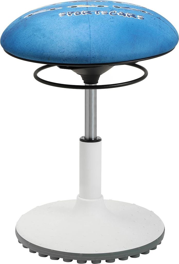 Ergonomischer Kinderhocker Topstar Living Chairs Move Kids Sportscar blau