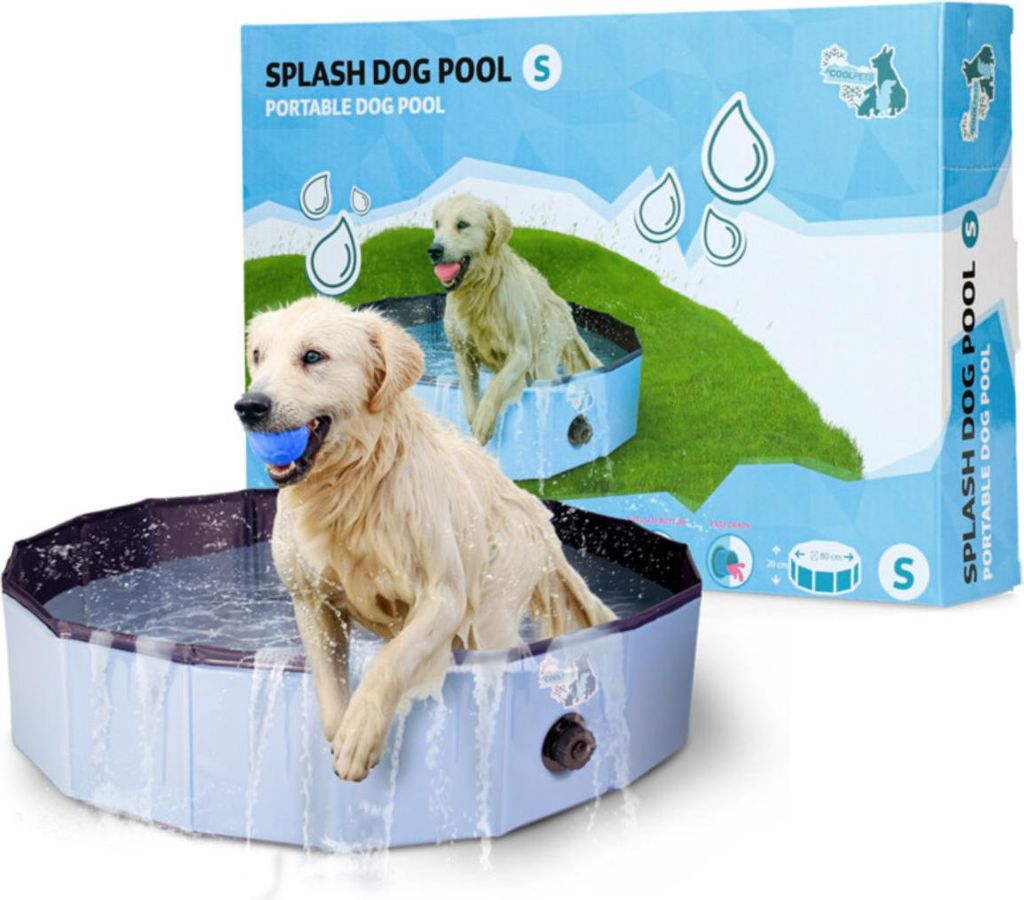 Hundepool für den Sommer gefaltet, Hitze abkühlen 80