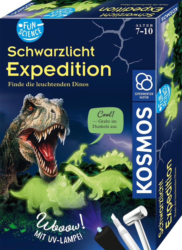 KOSMOS Experimentierkästen|KOSMOS Fun Science Schwarzlicht-Expedition