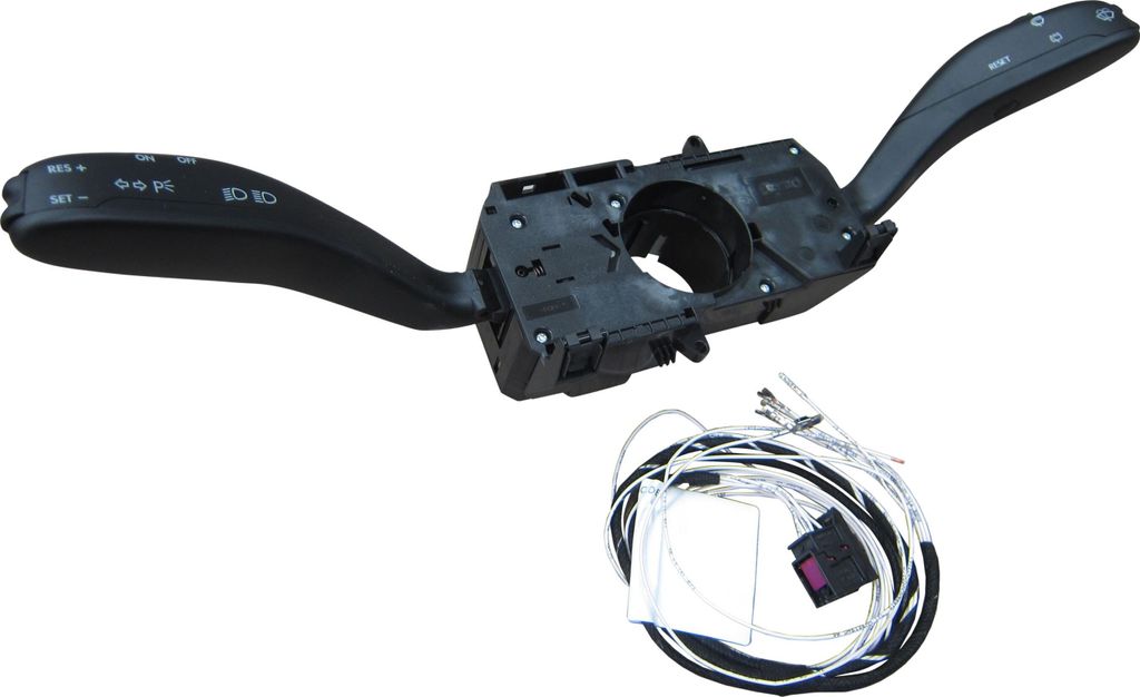 Original GRA Tempomat Hebel Kabelbaum KOMPLETT ohne MFA für VW T5 V / 2003-2009