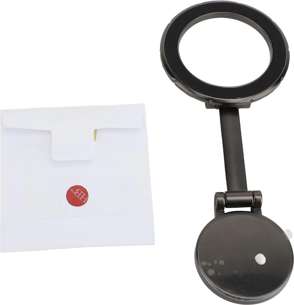 Porta Cellulare Auto Calamita N52 Lega Zinco - Rotazione 360° Nera