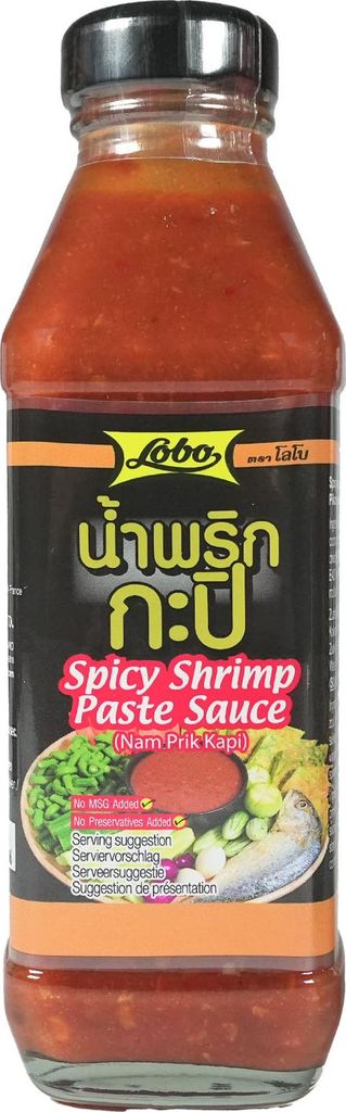 Lobo scharfe Garnelenpaste Soße Nam Prik Kapi 220ml Produktbild 