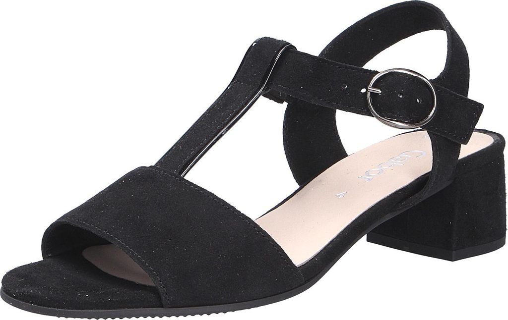 Gabor 61.773 Damen Sandalette - Riemchen Sandalen schwarz Elegant NEU