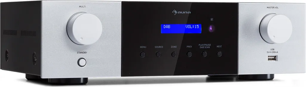 Amplificateur stéréo Hi-Fi pour écouter la radio numérique DAB+ chez soi