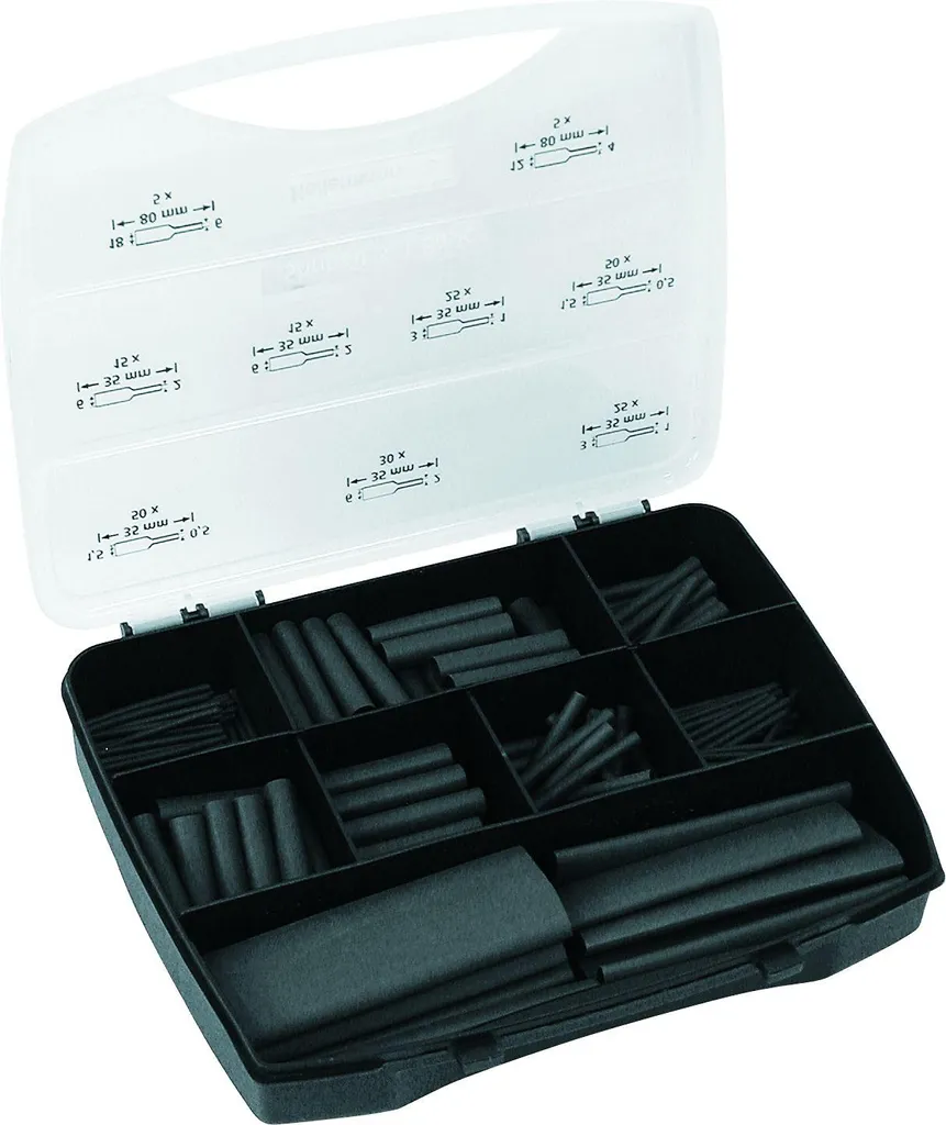 Hellermann Tyton 380-03001 Kit Guaine Termorestringenti 3:1 Professionale