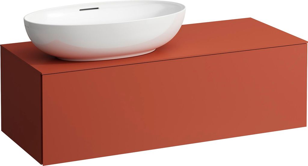 LAUFEN ILBAGNOALESSI Schubladenelement, Ausschnitt links, 120x50x37cm, zu WT-Schale H81897 5, H4303120972691