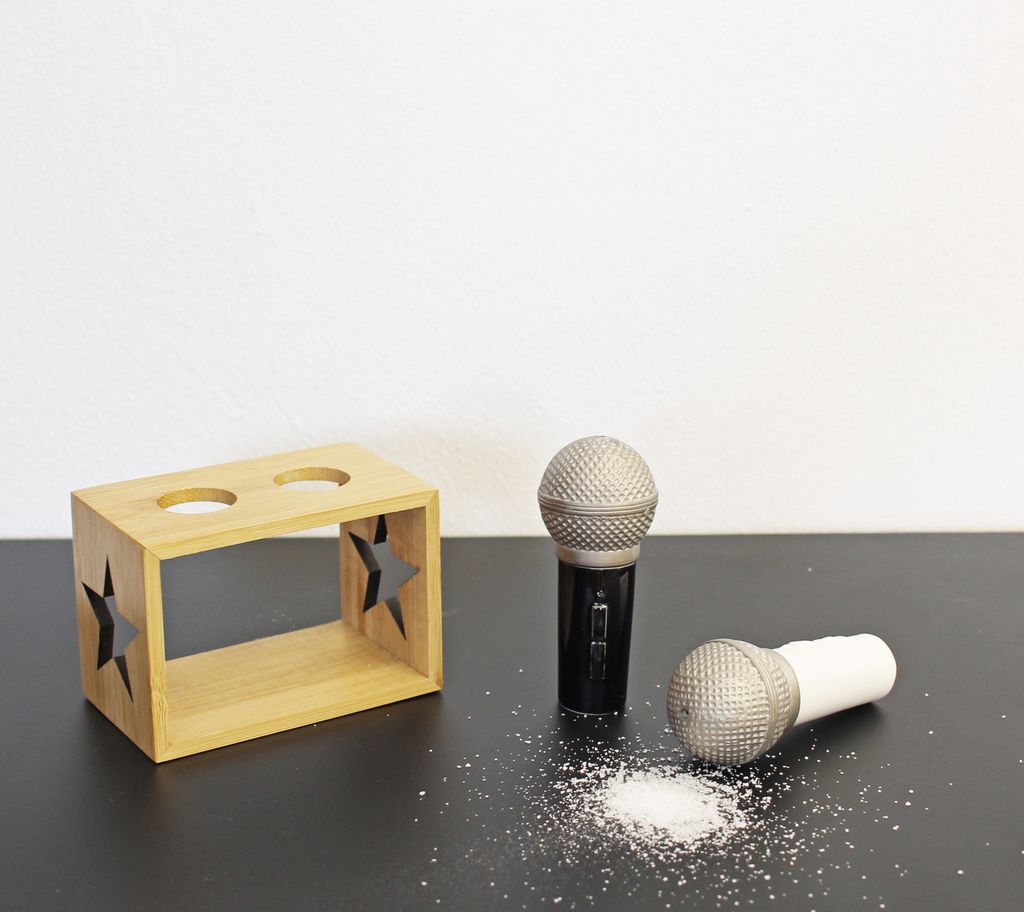 Winkee Rocks - Mikrofon Salz & Pfeffer Streuer Produktbild 