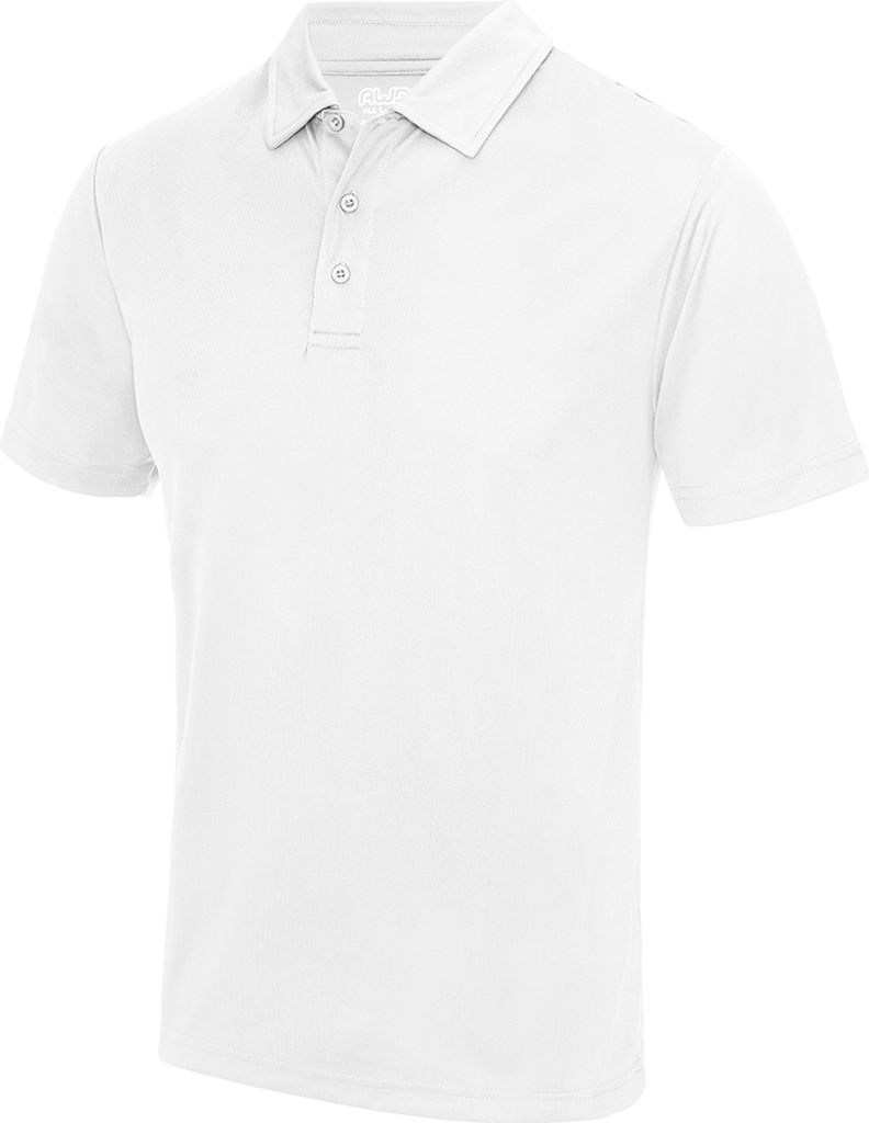 AWDis Just Cool Herren Polo-Shirt Sports RW691 (3XL) (Arctic Weiß)