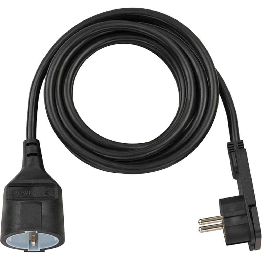 Brennenstuhl 1168980030 power cable Black 3 m Immagine del prodotto 