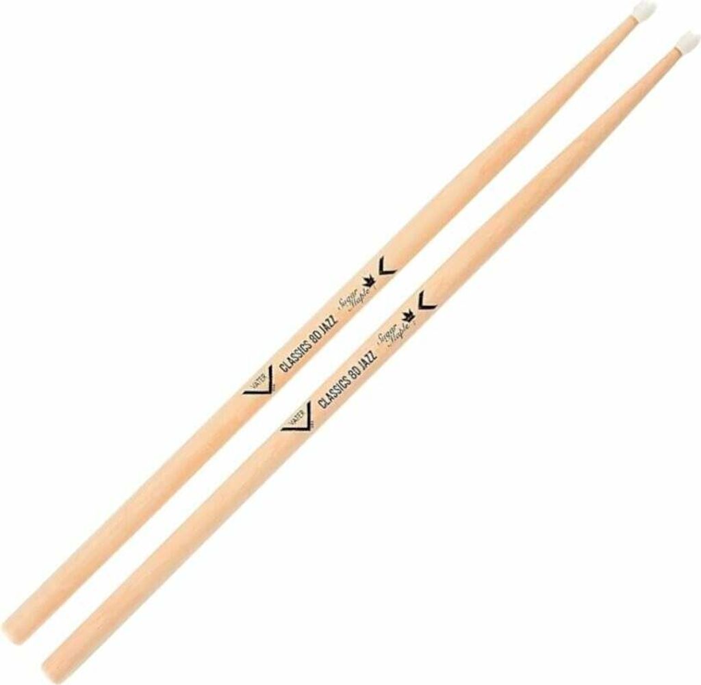 Vater VSMC8DJN Sugar Maple Classics Jazz Nylon 8D Schlagzeugstöcke