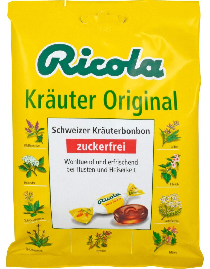Ricola Herbes originales suisses bonbons aux herbes sans Image du produit 