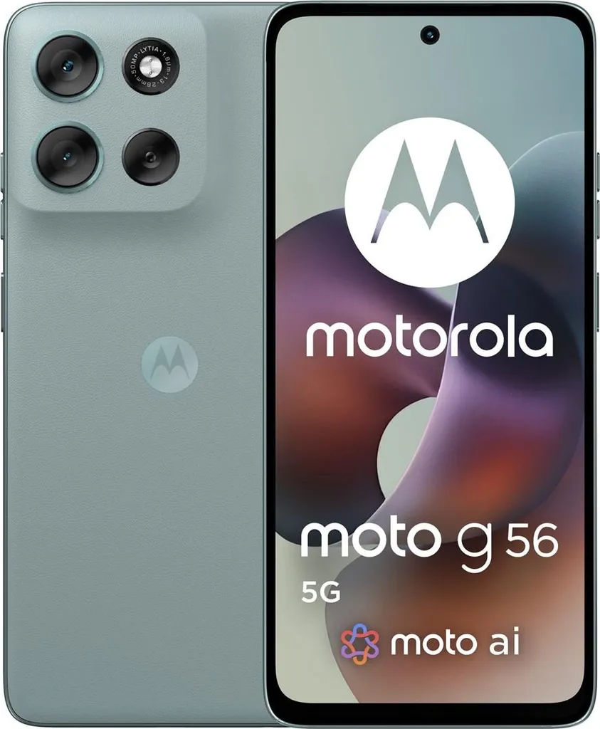 Smartphone Motorola Moto G56 5G 256 Go - Idéal pour le multimédia 5G
