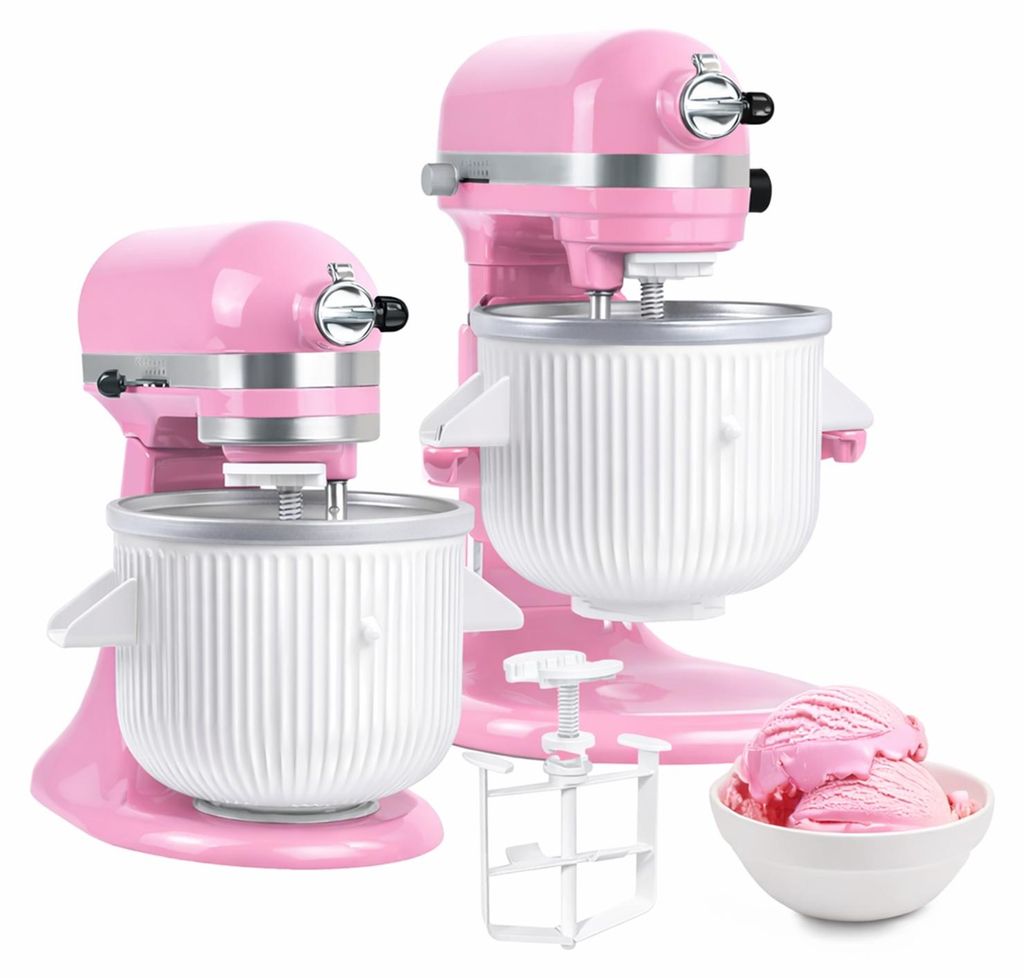 Eismaschinen-Aufsatz für KitchenAid 4.5, 5QT & 6QT für Produktbild 