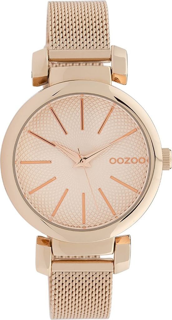Oozoo Armbanduhr rosegold Metall Timepieces Damen Analog-Quarzuhr UOC10129