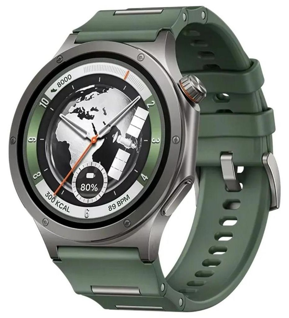Oneplus Watch 4 Smartwatch Grün  Grün One Size Produktbild 