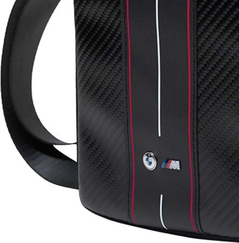 Custodia a Tracolla BMW per Tablet 8 Pollici Nylon e Carbon Look - 10
