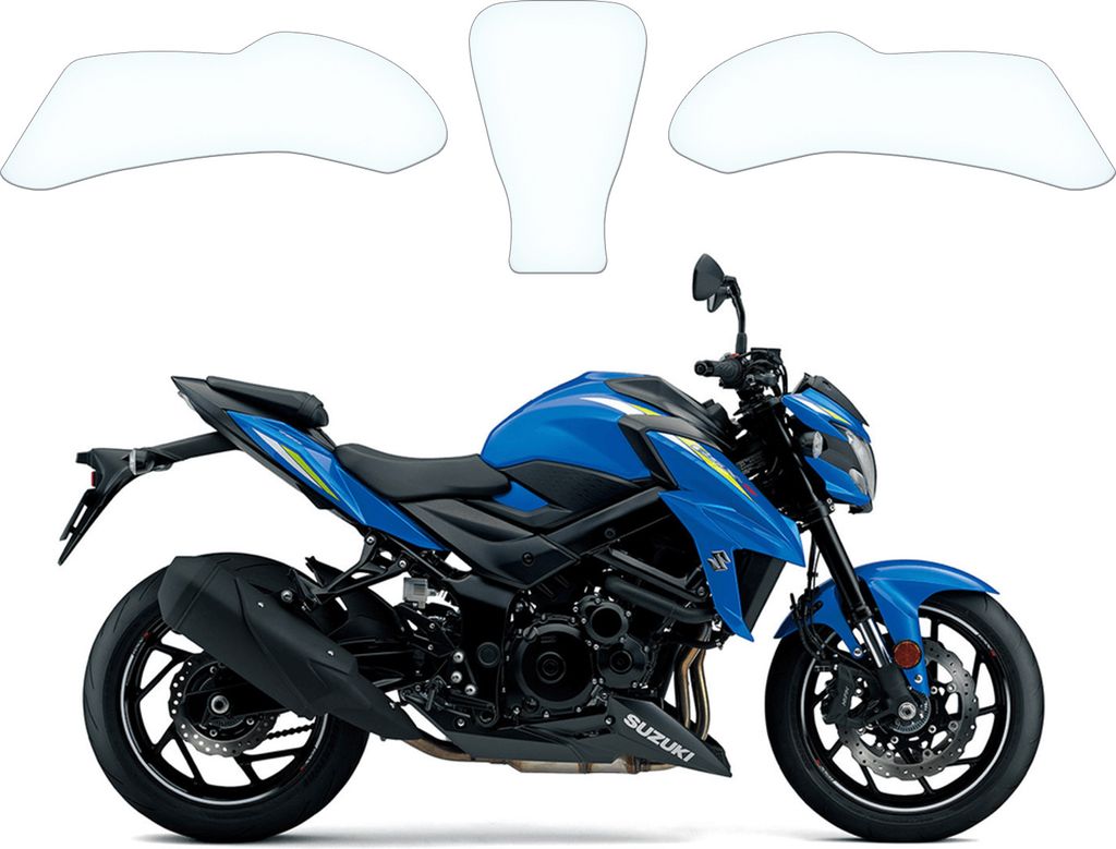 Tankschutzfolie Tankpad geeignet für Suzuki GSX-S750 (2017-C)